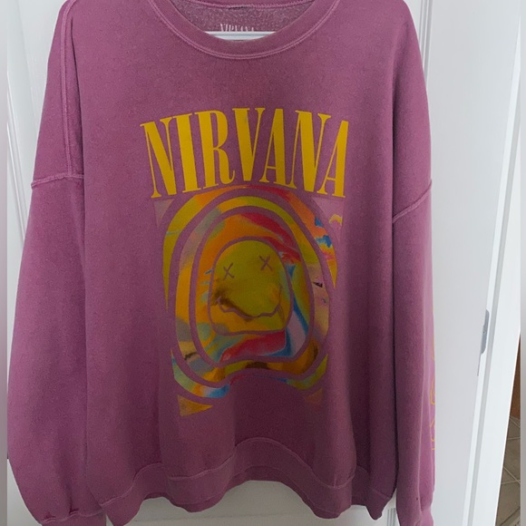Urban Outfitters Sweaters - UO Nirvana Band Crewneck